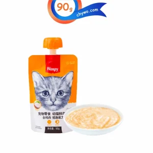پودینگ بچه گربه ونپی طعم مرغ و ماهی کاد