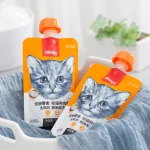 پودینگ بچه گربه ونپی طعم مرغ و ماهی کاد مدل کیتن (چینی نارنجی) وزن 90 گرم Wanpy Cat - تصویر 3