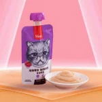 پودینگ گربه ونپی طعم ماهی تن (چینی بنفش) وزن 90 گرم Wanpy Cat - تصویر 3