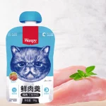 پودینگ گربه ونپی طعم مرغ (چینی آبی) وزن 90 گرم Wanpy Cat - تصویر 2