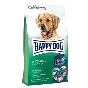 غذای خشک سگ های بالغ نژاد بزرگ(بالای 26 کیلو) برای تامین انرژی و تقویت سیستم ایمنی هپی داگ (Maxi Adult) وزن 4 کیلوگرم
