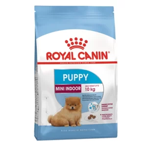 غذای خشک توله سگ های نژاد کوچک خانگی برای حفظ سلامتی رویال کنین (Mini Indoor Puppy)