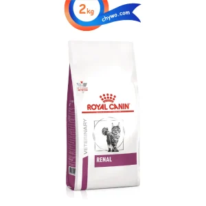 غذای خشک گربه بالغ رویال کنین رنال مدل مشکلات کلیوی طعم مرغ وزن 2 کیلوگرم Royal Canin Renal Cat