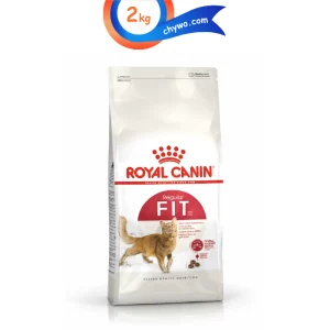غذای خشک گربه بالغ رویال کنین مدل فیت طعم مرغ وزن 2 کیلوگرم Royal Canin Regular Fit