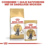 غذا خشک گربه بالغ رویال کنین نژاد بریتیش مو کوتاه طعم مرغ وزن 2 کیلوگرم Royal Canin British Shorthair - Image 3