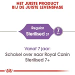غذا خشک گربه عقیم رویال کنین مدل استرلایزد طعم مرغ وزن 2 کیلوگرم Royal Canin Sterilised - Image 3