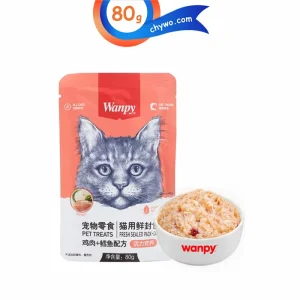 پوچ گربه ونپی طعم مرغ و ماهی کاد