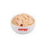 پوچ گربه ونپی طعم مرغ و ماهی کاد (گلبهی) وزن 80 گرم Wanpy Pet Treats - تصویر 2