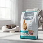 غذای خشک گربه بالغ هیربال مونلو طعم مرغ و ماهی وزن 1 کیلوگرم (زیپ کیپ فله) Hairball monello - تصویر 2