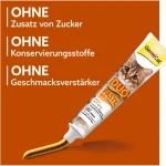 خمیر مالت گربه جیم کت طعم پنیر مدل آنتی هیربال وزن 50 گرم GimCat Duo Paste Anti Hairball - تصویر 6