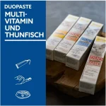 خمیر مولتی ویتامین گربه جیم کت طعم ماهی تن وزن 50 گرم GimCat Duo Paste Multi Vitamin - تصویر 6