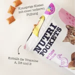 تشویقی گربه بالغ جیم کت طعم اردک وزن 60 گرم GimCat Nutri Pockets - تصویر 7