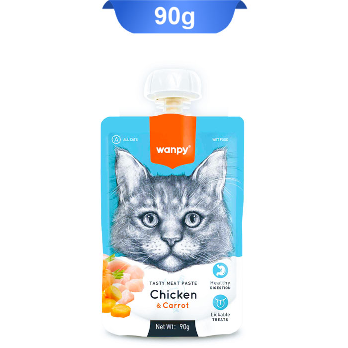 chicken--carrot پودینگ گربه ونپی طعم مرغ و هویج