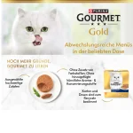 کنسرو گربه بالغ گورمت گلد طعم بوقلمون مدل پته ای وزن 85 گرم Purina Gourmet Gold Pate - تصویر 2
