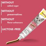 خمیر مالت گربه جیم کت طعم مرغ مدل آنتی هیربال وزن 50 گرم GimCat Duo Paste Anti Hairball - تصویر 5