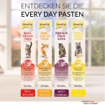 خمیر پوست و مو گربه جیم کت حاوی بیوتین و زینک طعم پنیر وزن 50 گرم GimCat - تصویر 2