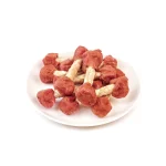 تشویقی سگ ونپی طعم اردک مدل دمبلی در وزن 100 گرم Wanpy Duck Jerky Dumbbells - تصویر 2