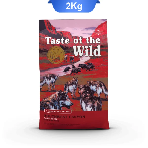 غذا خشک سگ بالغ تیست آف د وایلد طعم گراز و بره + گاو وزن 2 کیلوگرم | Taste of the Wild SC