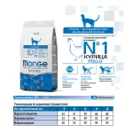 غذای خشک گربه بالغ مونژه یورینری سوپرپریمیوم وزن 1/5 کیلوگرم Monge Urinary - تصویر 5