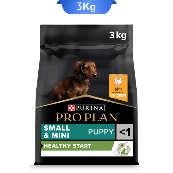 غذای خشک توله سگ نژاد کوچک (استارتر) پروپلن طعم مرغ وزن 3 کیلوگرم| ProPlan Puppy Healthy Start