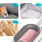 برس و پرزگیر سگ و گربه دارای مخزن آب مدل ماساژور ابعاد 19x6/5 سانتی متر - تصویر 11