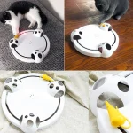 اسباب بازی گربه اتوماتیک موش چرخان Dougez Electric Puzzle Catch Mouse - Image 2