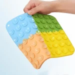 مت سیلیکونی لیسیدنی سگ و گربه ( آرام خور ) ابعاد 20x20 سانتی متر - تصویر 2