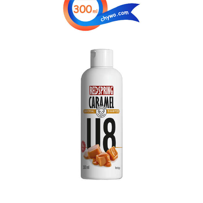 redspring-n-05 شامپو روزانه سگ مناسب انواع مو رد اسپرینگ عصاره کارامل وزن 300 میلی لیتر RedSpring Caramel - Image 1