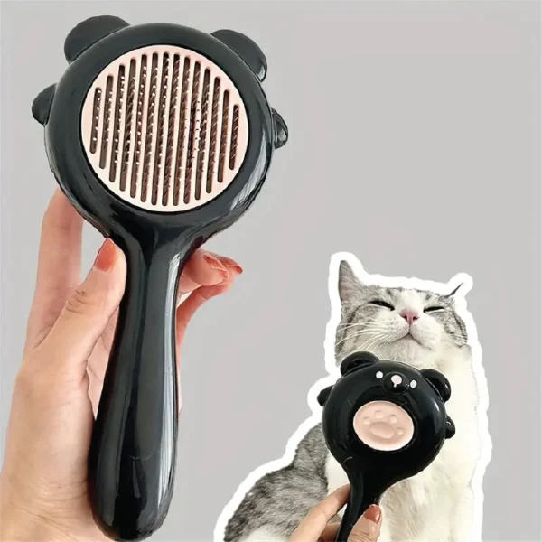 برس سگ و گربه تخلیه دو گوش pet comb - Image 1