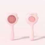 برس سگ و گربه تخلیه دو گوش pet comb - Image 4