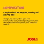 غذای خشک بچه گربه جوسی کت طعم مرغ مدل کیتن وزن 1 کیلوگرم (زیپ کیپ فله ای) Josicat Kitten - تصویر 5