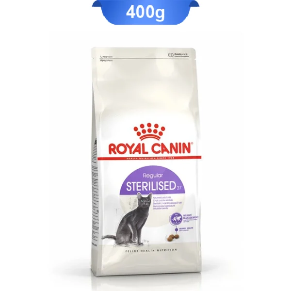 غذای خشک گربه عقیم رویال کنین مدل استرلایزد طعم مرغ وزن 400 گرم Royal Canin Sterilised - Image 1