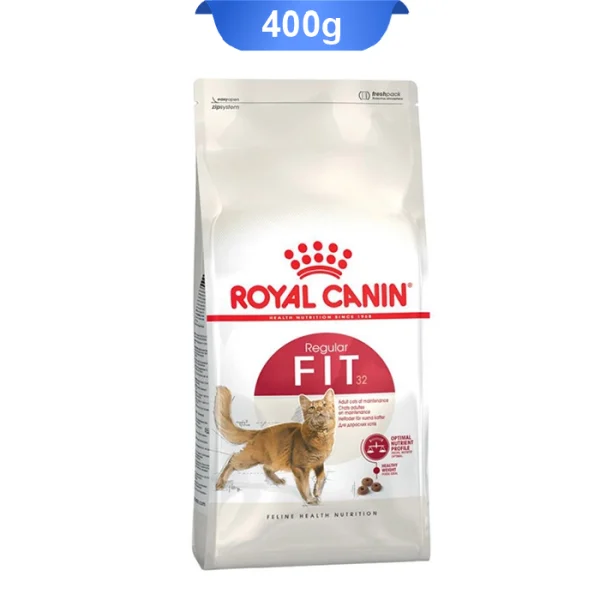 غذای خشک گربه بالغ رویال کنین (فیت) طعم مرغ وزن 400گرم Royal Canin Adult Cat Regular Fit - Image 1