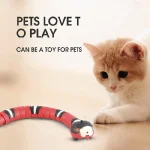 اسباب بازی شارژی گربه مدل مار متحرک Milk Snake Electric - Image 3