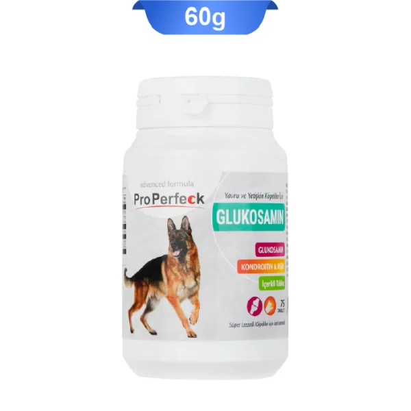 قرص مکمل گلوکزامین سگ پروپرفک 75 عددی ProPerfeck Glukosamin - Image 1