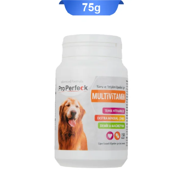 قرص مکمل مولتی ویتامین سگ پروپرفک 75 عددی ProPerfeck Multivitamin - Image 1
