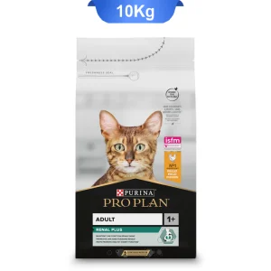 غذای خشک پروپلن رنال پلاس گربه بالغ طعم مرغ وزن 10 کیلوگرم | ProPlan Adult Renal Plus