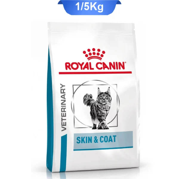غذای خشک گربه اسکین اند کوات رویال کنین وزن 1.5 کیلوگرم Royal Canin Skin & Coat - Image 1