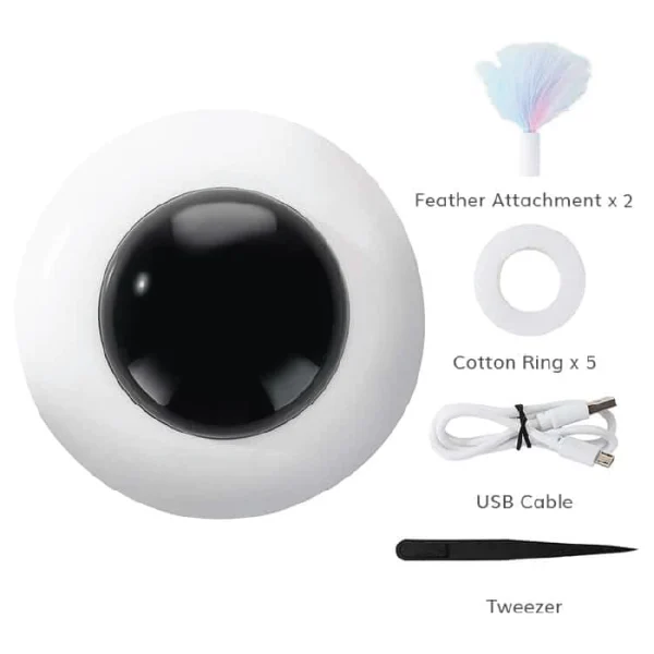اسباب بازی هوشمند سفینه فضایی کد 106305 UFO Smart Cat Toy - Image 6
