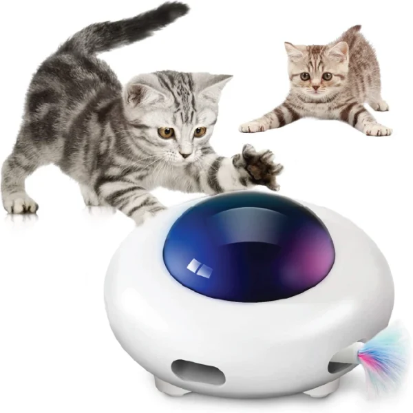 اسباب بازی هوشمند سفینه فضایی کد 106305 UFO Smart Cat Toy - Image 1