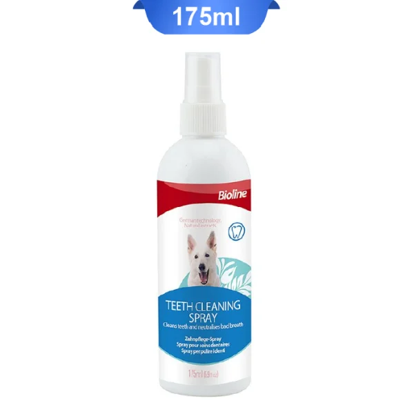 اسپری تمیزکننده دندان سگ بایولاین حجم 75 میلی لیتر Bioline Teeth Cleaning Spray - Image 1