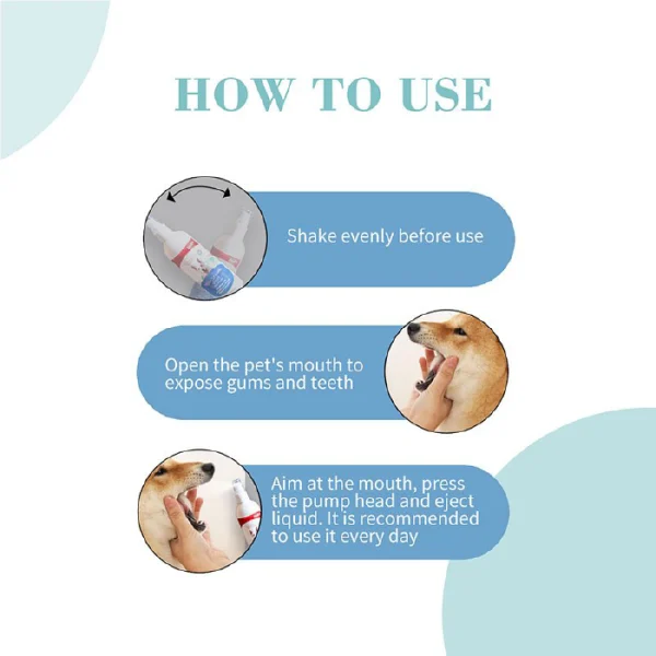 اسپری تمیزکننده دندان سگ بایولاین حجم 75 میلی لیتر Bioline Teeth Cleaning Spray - Image 3