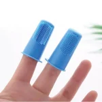 مسواک انگشتی سیلیکونی سگ و گربه دنتال کر بسته 2 عددی کد 112334 Dental Care - Image 3