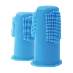 مسواک انگشتی سیلیکونی سگ و گربه دنتال کر بسته 2 عددی کد 112334 Dental Care - Image 4