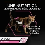 کنسرو گربه بالغ پروپلن دلیکیت طعم بوقلمون وزن 85 گرم ProPlan Adult Delicate - Image 4
