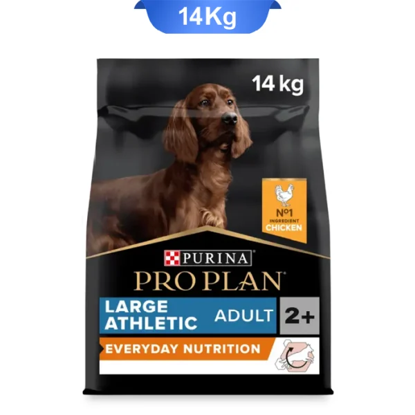 غذای خشک سگ بالغ نژاد بزرگ پروپلن ورزشی طعم مرغ وزن 14 کیلوگرم PRO PLAN Large Athletic Adult - Image 1