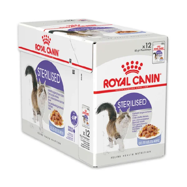 پوچ گربه بالغ عقیم رویال کنین استرلایزد مدل ژله ای وزن 85 گرم Royal Canin - Image 6