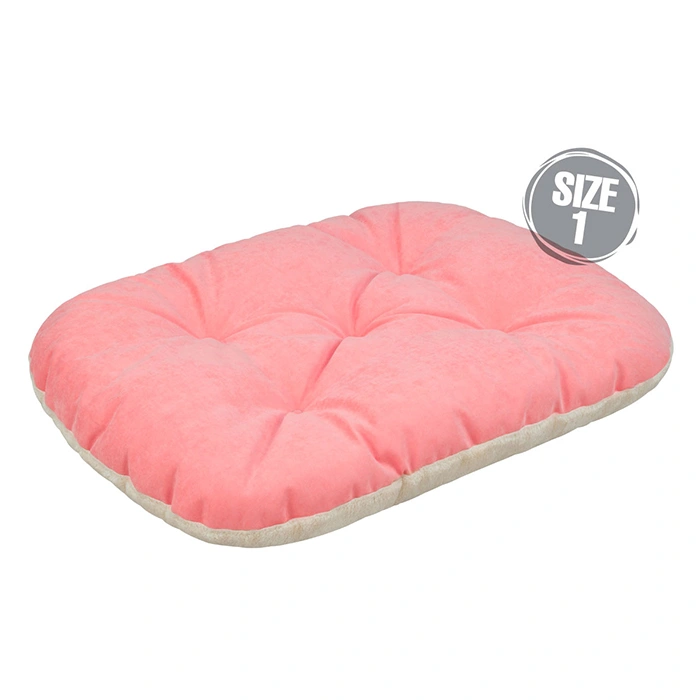 3549- تشک سگ و گربه جنس پارچه مبلی لطیف و با دوام رنگ صورتی