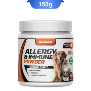 پودر ضد آلرژی سگ و گربه بونست طعم اردک