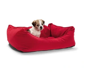 جای خواب سگ و گربه جنس پارچه مبلی درجه یک رنگ بژ مدل غول